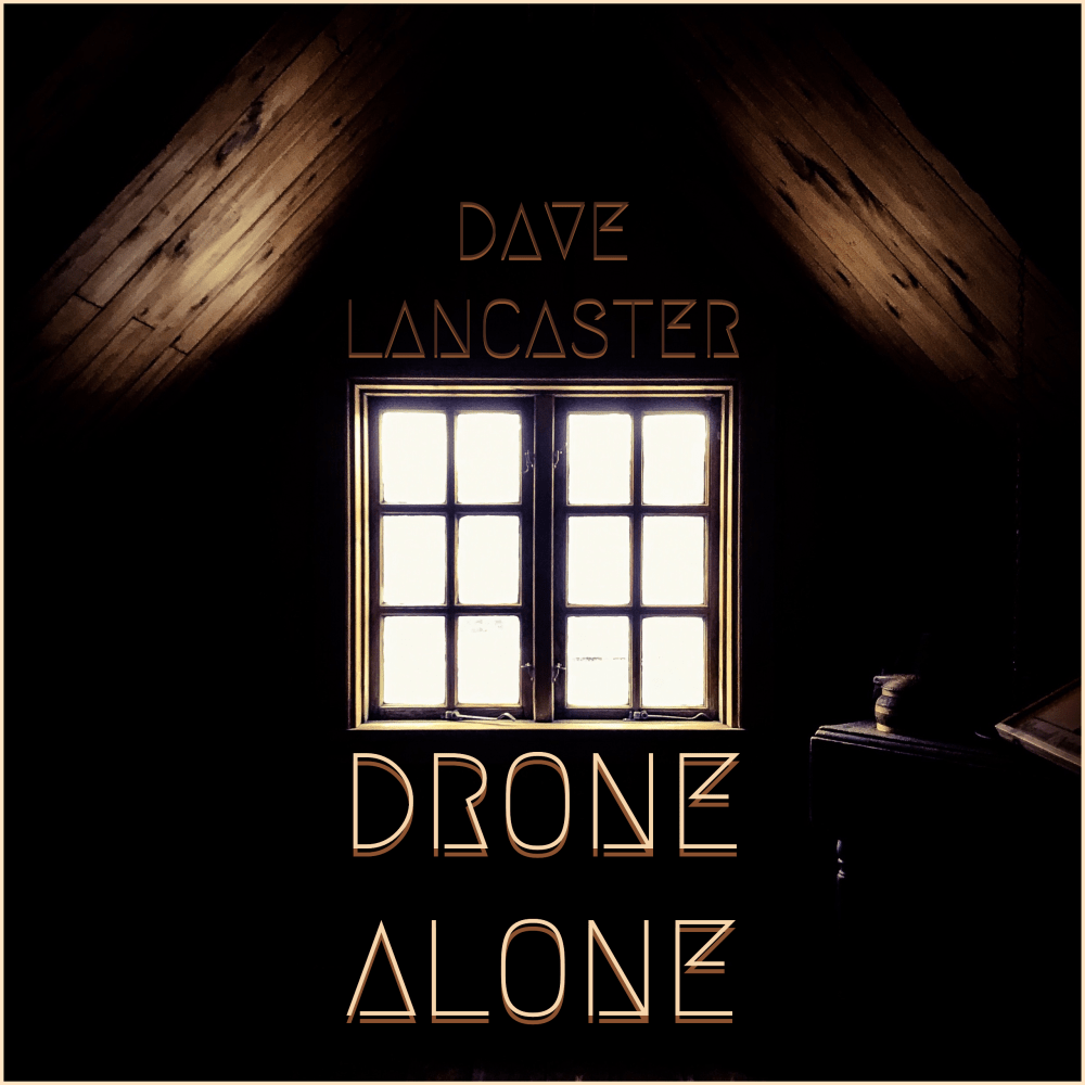 Album cover artwork image photographed in Iceland for Dave Lancaster’s instrumental electronic album Drone Alone containing the minimalist music tracks To Sleep Through Dreams and Decades 